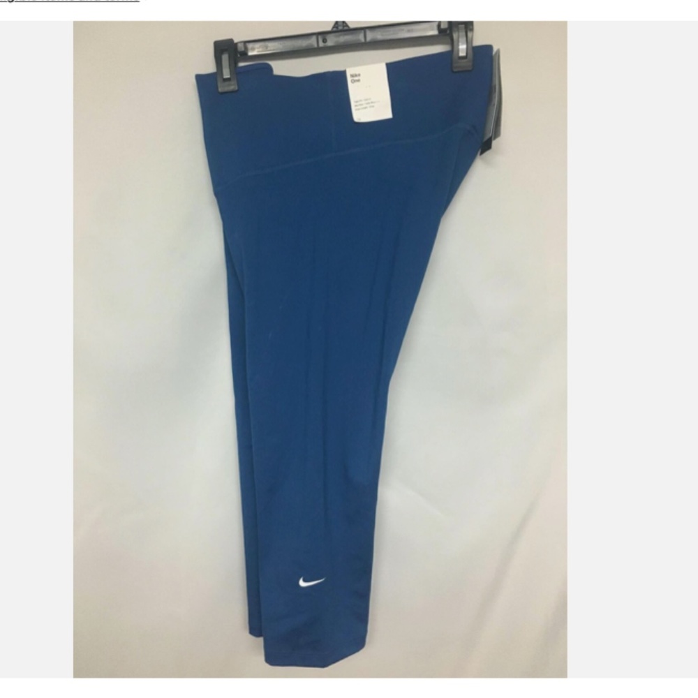 NIKE One Plus Size Cropped Leggings Court blue DD0344-476 1X-3X  NWT $50